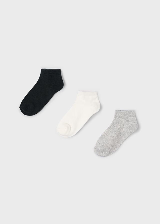 10909 Mayoral 3 Pairs Socks Set