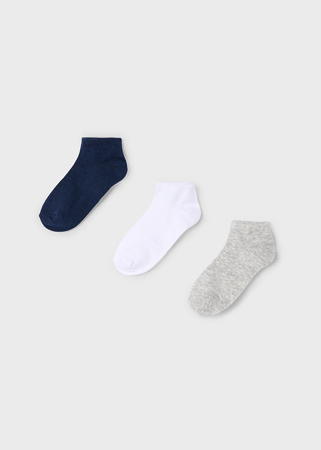 10909 Mayoral 3 Pairs Socks Set