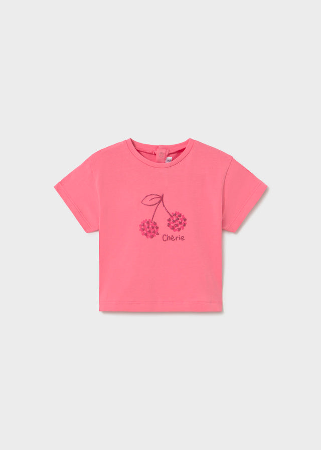 105 Mayoral Cherry Print T-Shirt