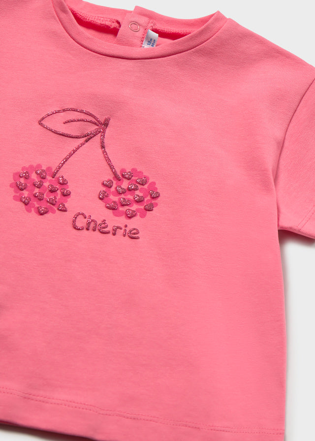 105 Mayoral Cherry Print T-Shirt