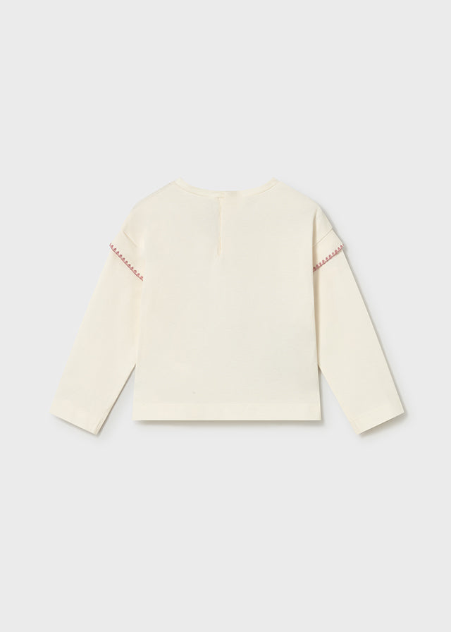 1088 Mayoral long sleeved Cherry T-Shirt