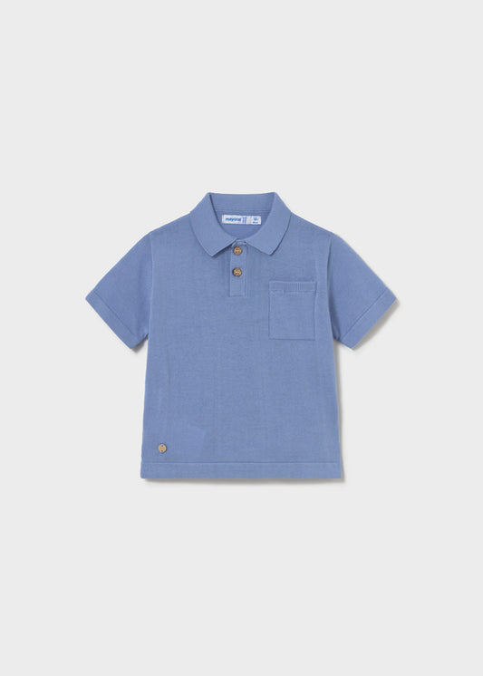 1109 Mayoral Knitted Smart Polo
