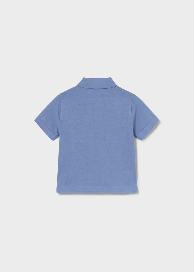 1109 Mayoral Knitted Smart Polo