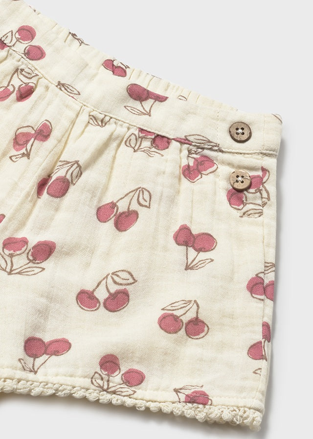 1202 Mayoral Cherry Shorts