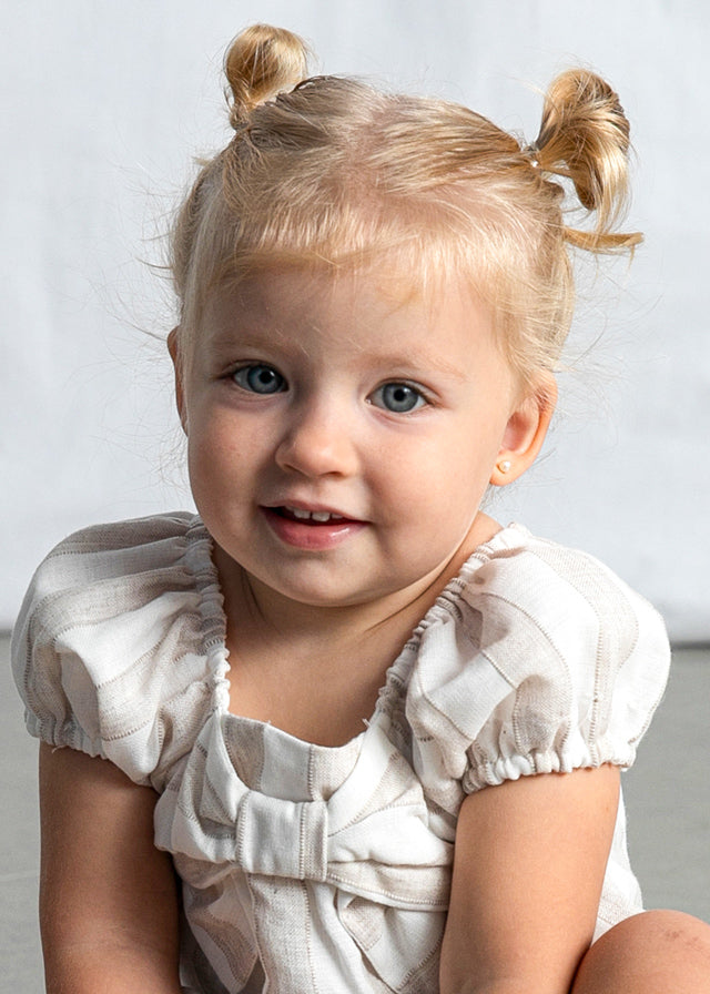 1211 Mayoral 2 Piece Striped Short Set