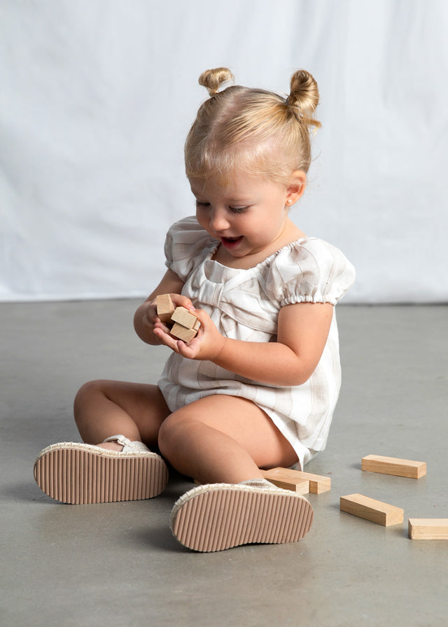 1211 Mayoral 2 Piece Striped Short Set