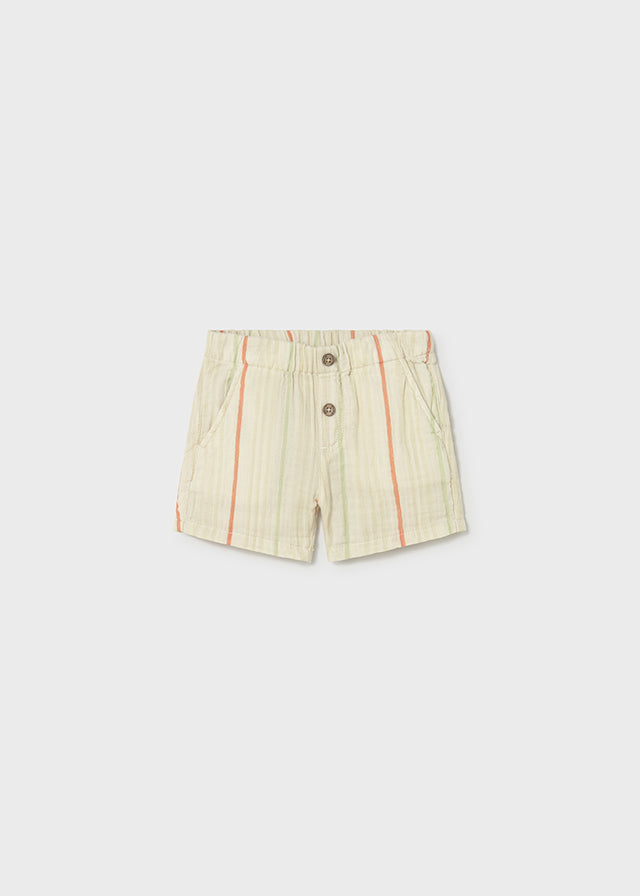 1216 Mayoral LInen Style Button Shorts