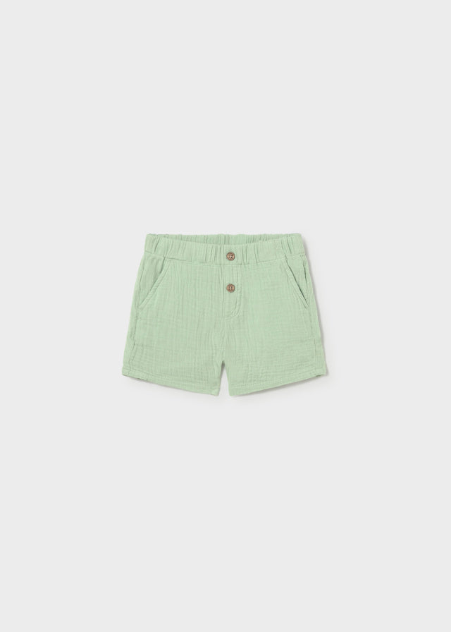 1216 Mayoral LInen Style Button Shorts