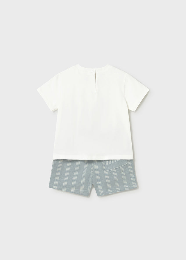 1227 Mayoral 2 Piece Moped Short Set