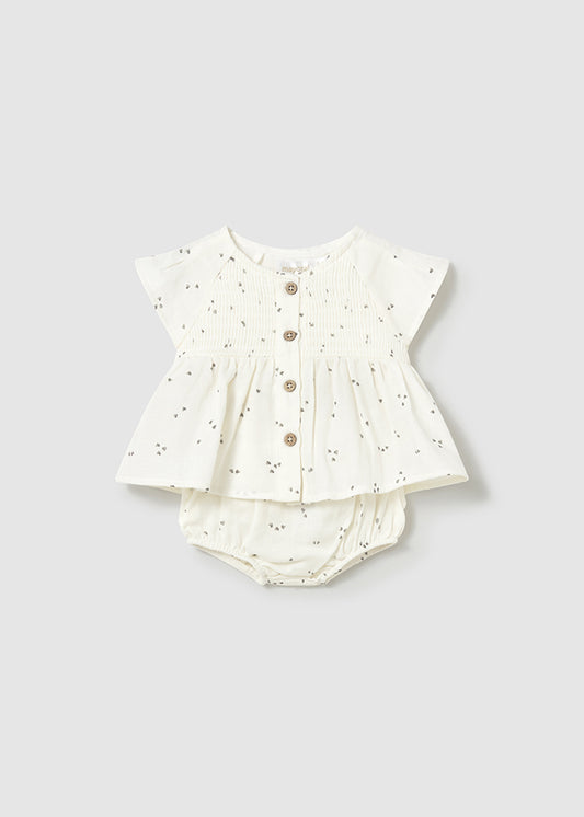 1286 Mayoral Bloomer Set