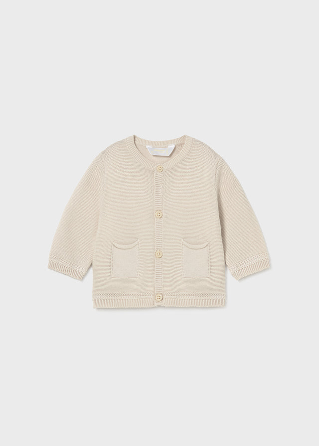 1303 Mayoral Round Neck Button Cardigan