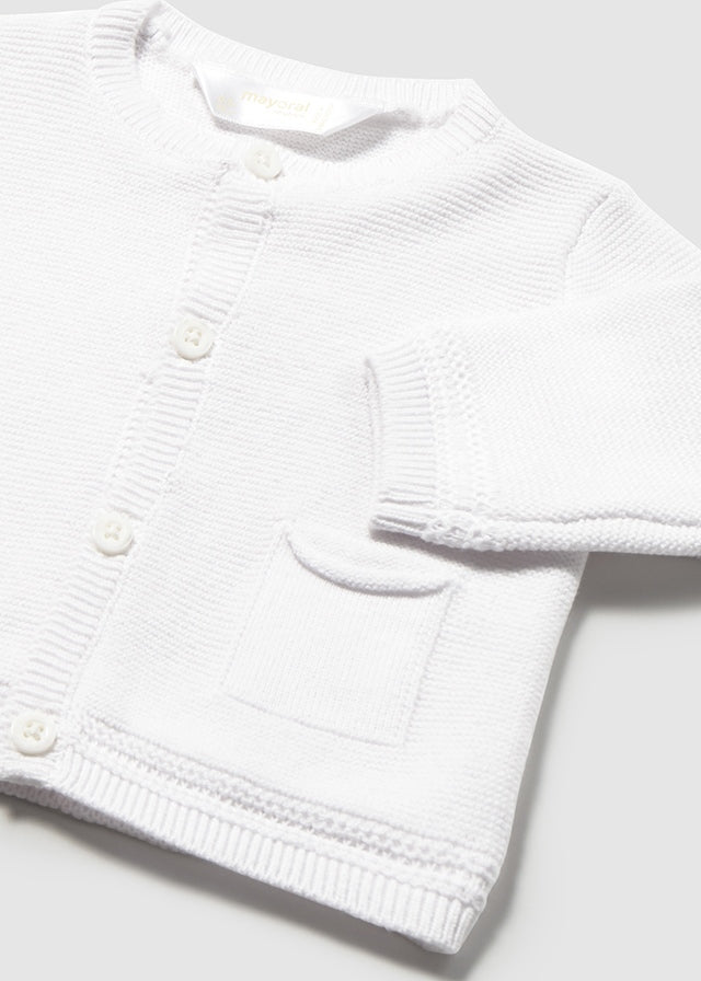 1303 Mayoral Round Neck Button Cardigan