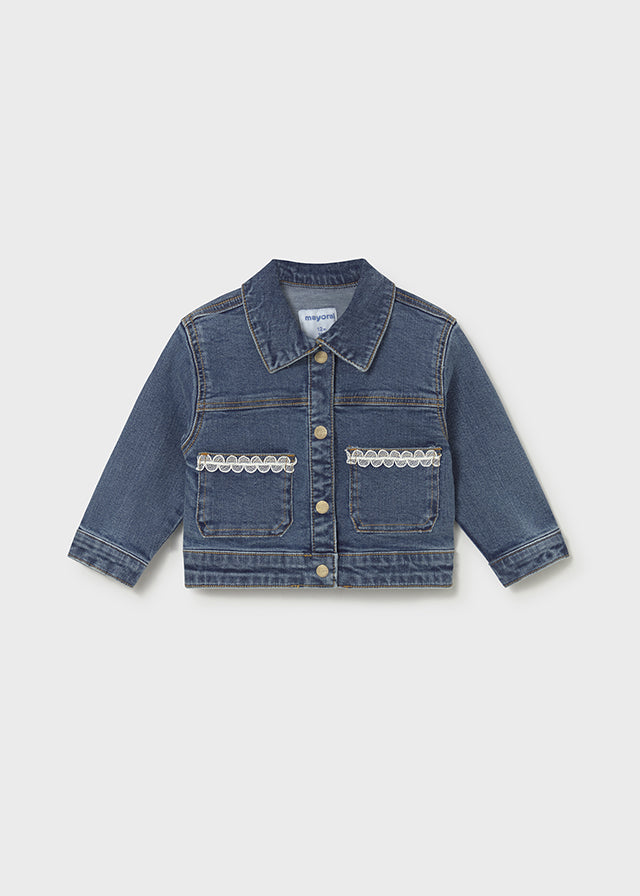1490 Mayoral Denim Cropped Jacket