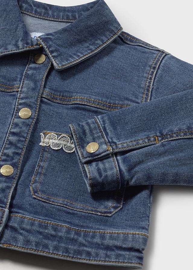 1490 Mayoral Denim Cropped Jacket