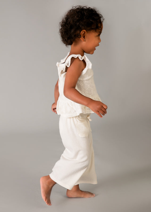 1515 Mayoral 2 Piece Crochet Style Set