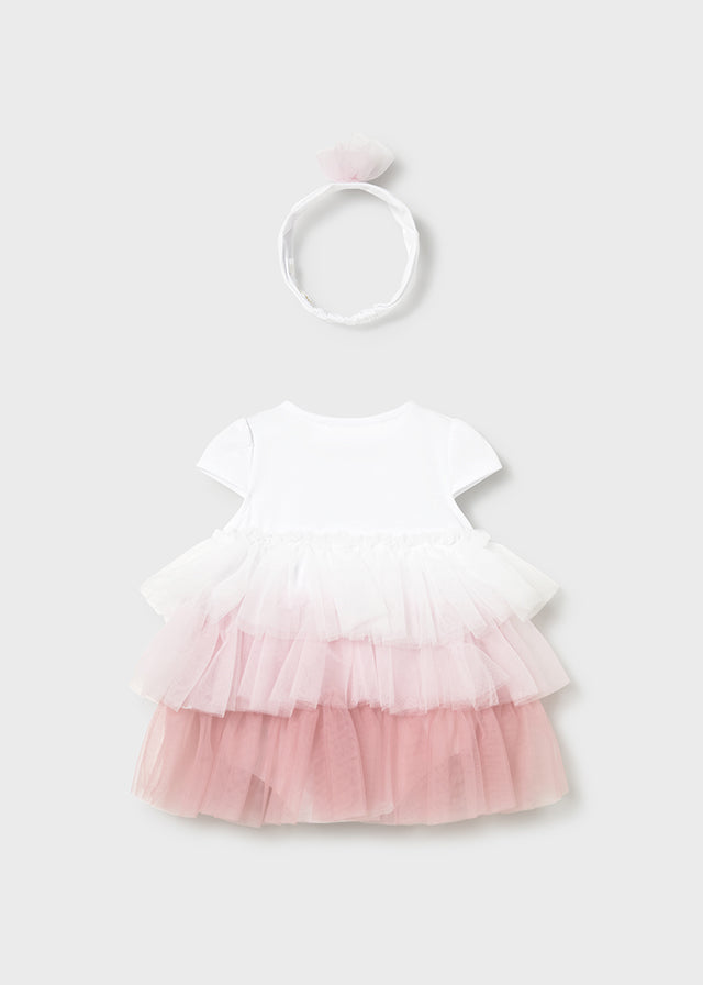 1601 Mayoral Tulle Dress Romper