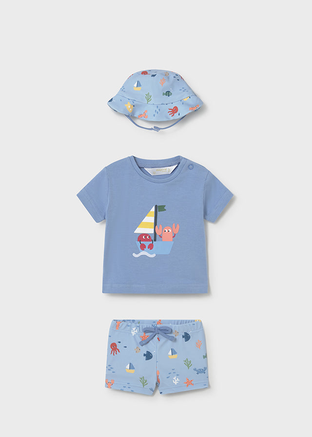1617 Mayoral Swim Set with Hat