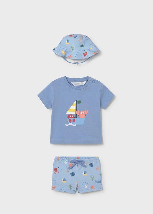 1617 Mayoral Swim Set with Hat
