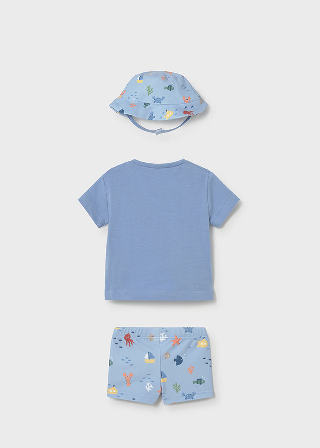 1617 Mayoral Swim Set with Hat
