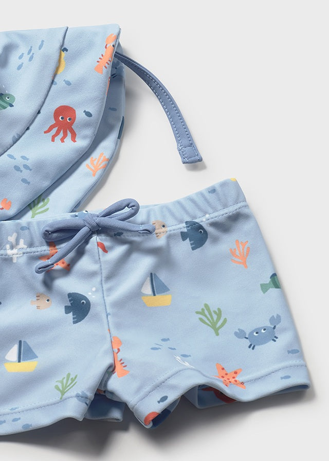 1617 Mayoral Swim Set with Hat