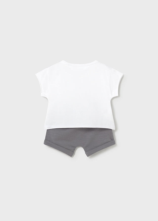 1626 Mayoral 4 Piece Shorts and T-Shirt Set