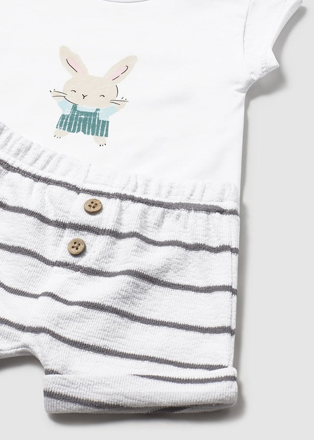 1626 Mayoral 4 Piece Shorts and T-Shirt Set