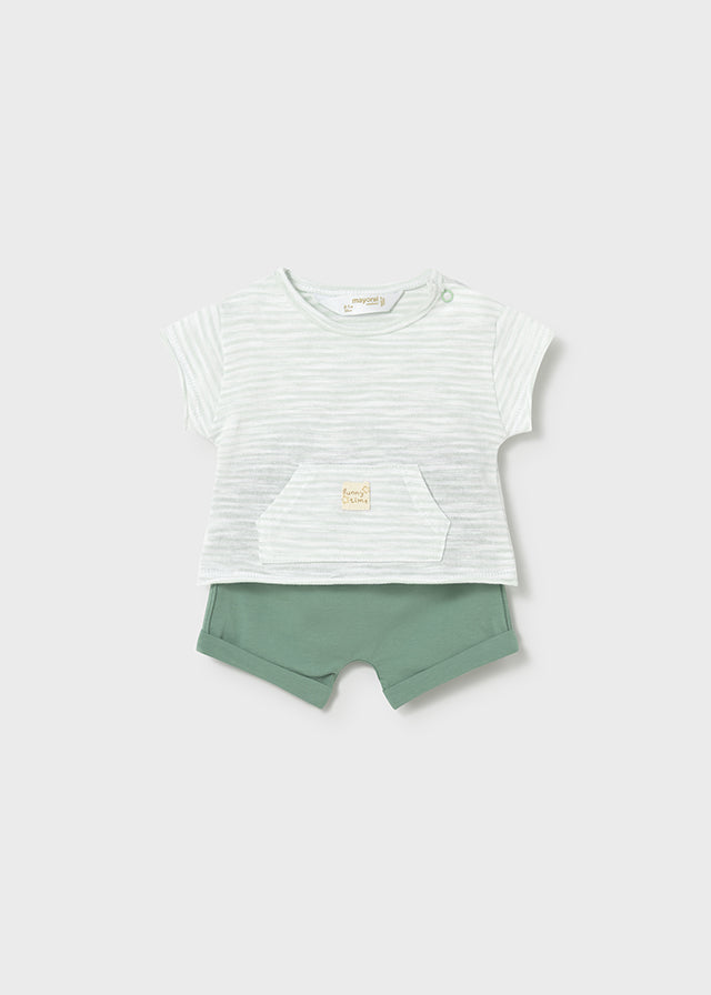 1626 Mayoral 4 Piece Shorts and T-Shirt Set