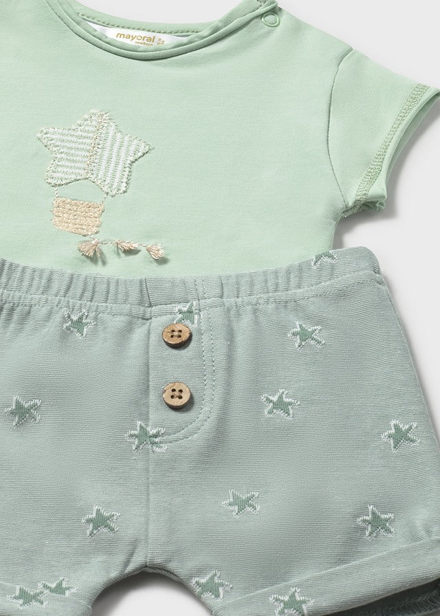 1626 Mayoral 4 Piece Shorts and T-Shirt Set