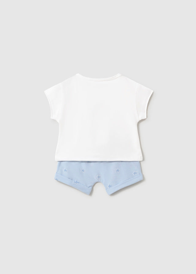 1626 Mayoral 4 Piece Shorts and T-Shirt Set