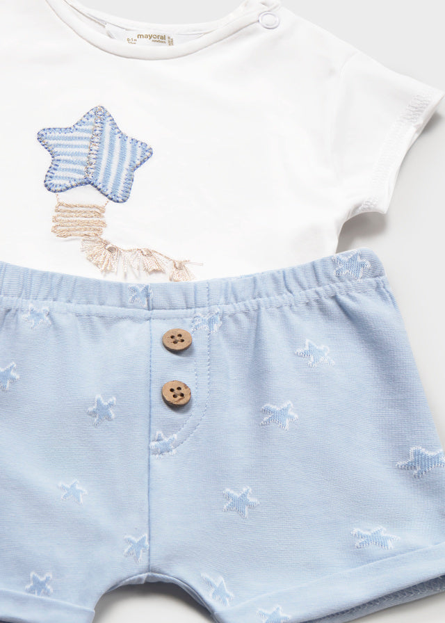1626 Mayoral 4 Piece Shorts and T-Shirt Set