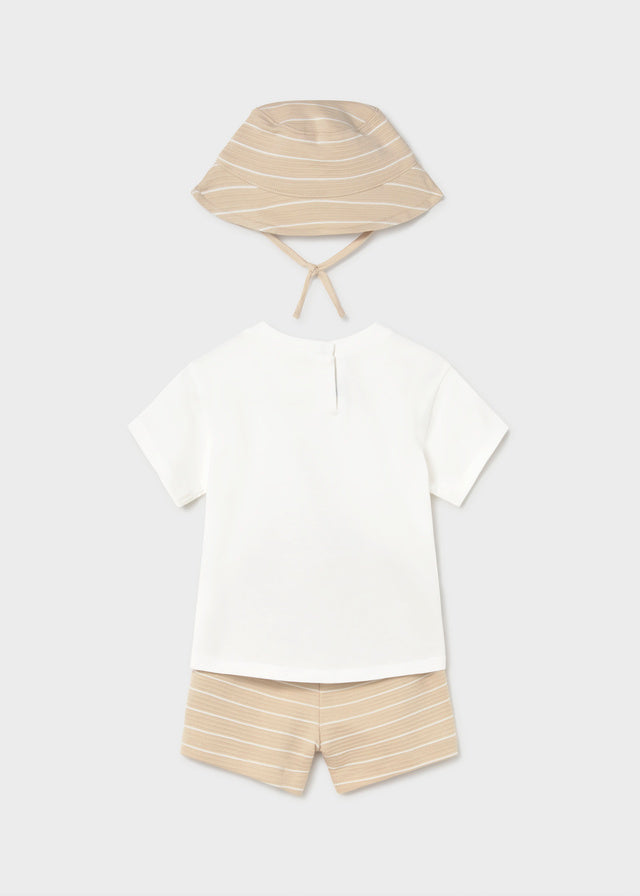 1666 Mayoral Shorts and Hat Set