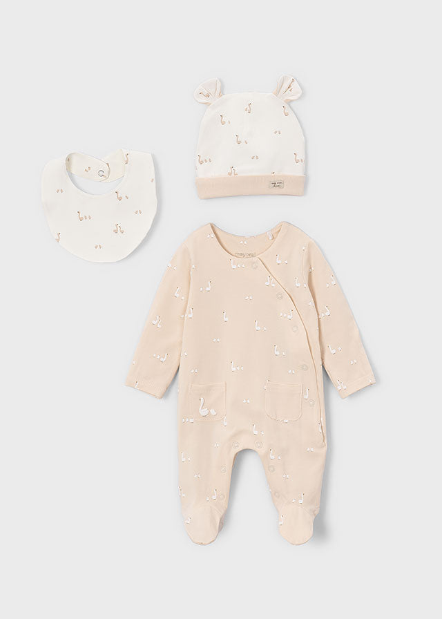 1728 Mayoral 3 Piece New Baby Gift Set