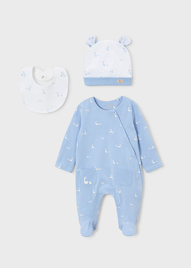 1728 Mayoral 3 Piece New Baby Gift Set