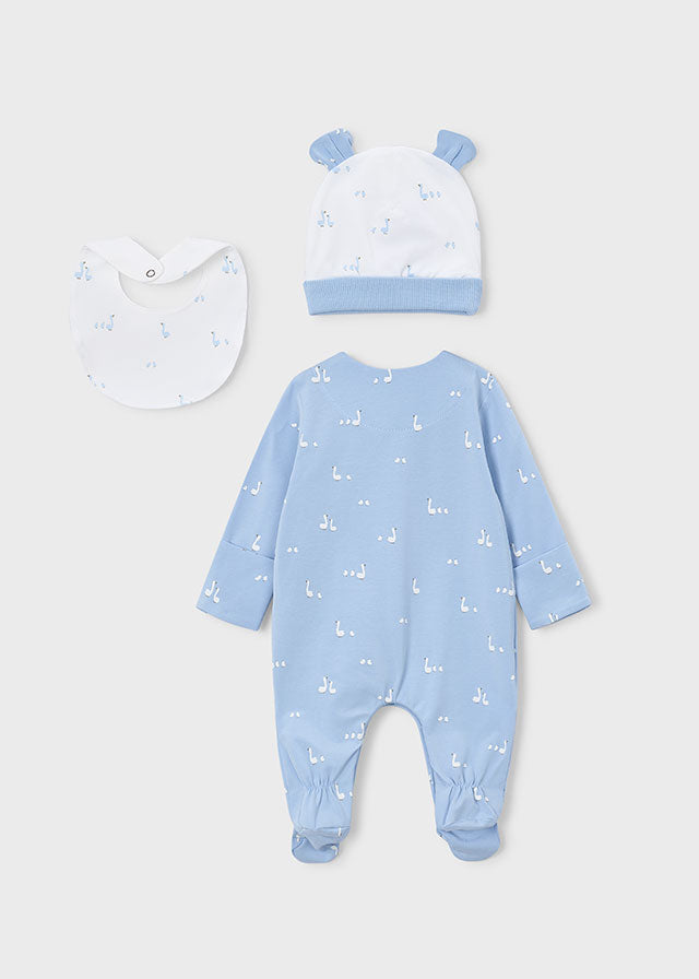 1728 Mayoral 3 Piece New Baby Gift Set