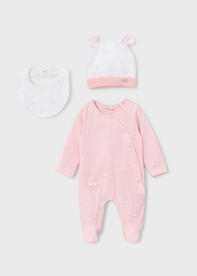 1728 Mayoral 3 Piece New Baby Gift Set