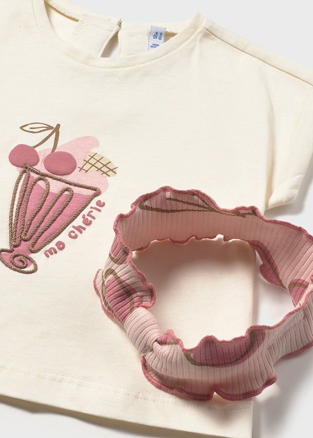 1750 Mayoral Cherries Leggings Set