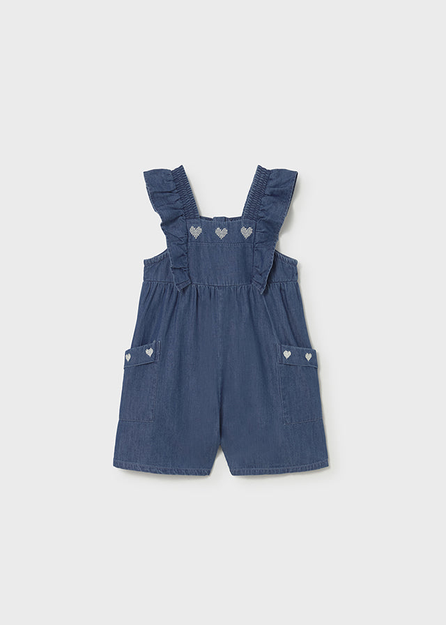 1828 Mayoral Heart Design Dungaree
