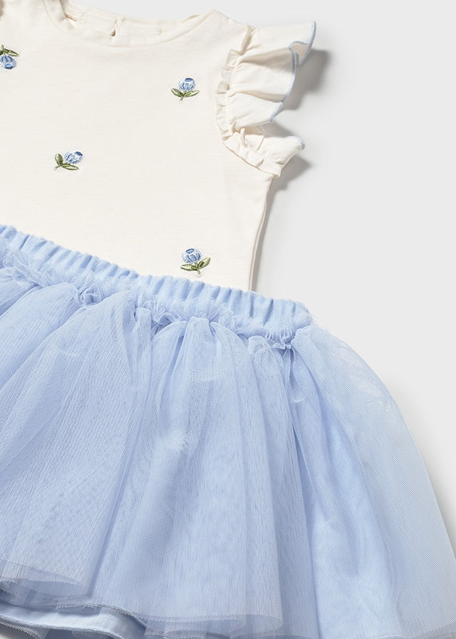 1933 Mayoral Tulle Skirt Set