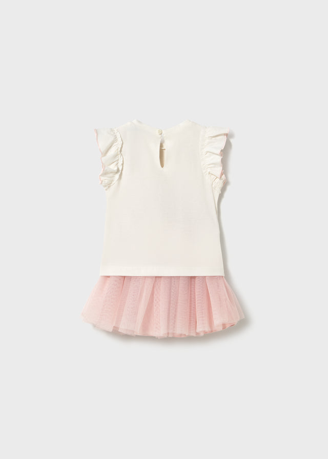1933 Mayoral Tulle Skirt Set