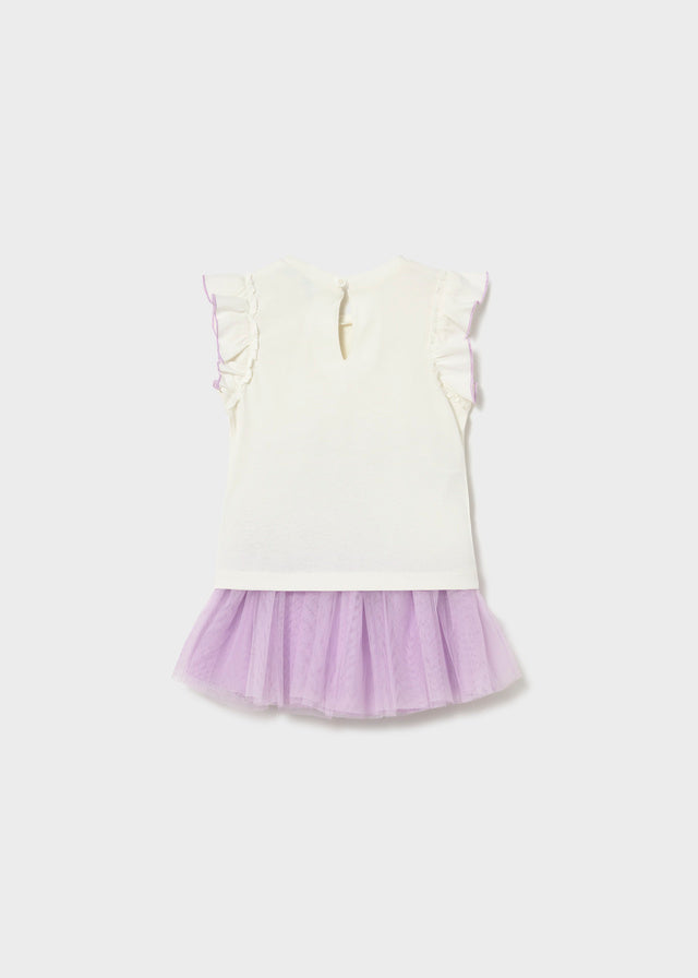 1933 Mayoral Tulle Skirt Set