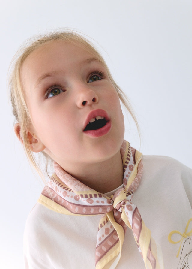 3009 Mayoral T-Shirt and Neckerchief Scarf