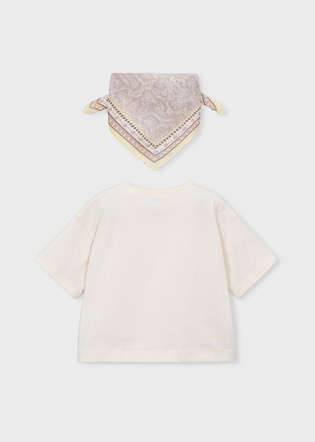 3009 Mayoral T-Shirt and Neckerchief Scarf