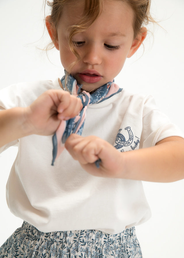 3009 Mayoral T-Shirt and Neckerchief Scarf