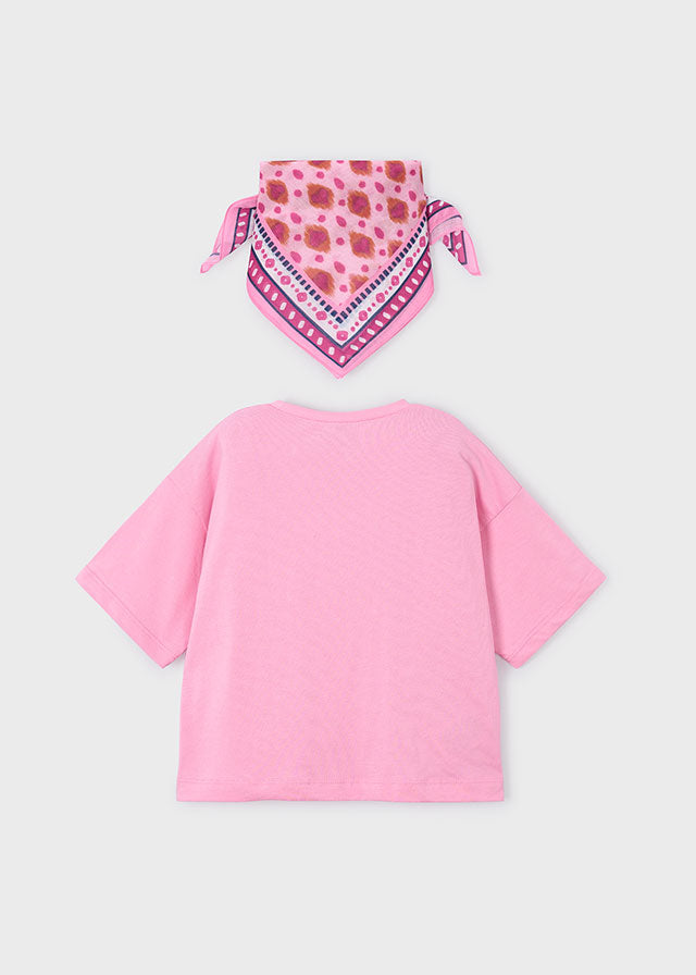 3009 Mayoral T-Shirt and Neckerchief Scarf