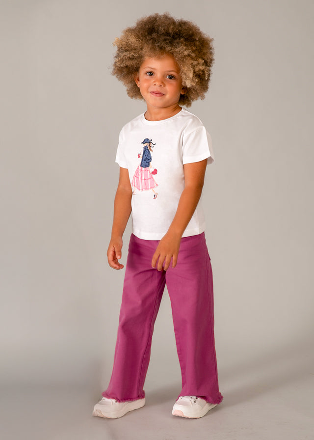 3011 Mayoral Fashion Ladies Print T-Shirt