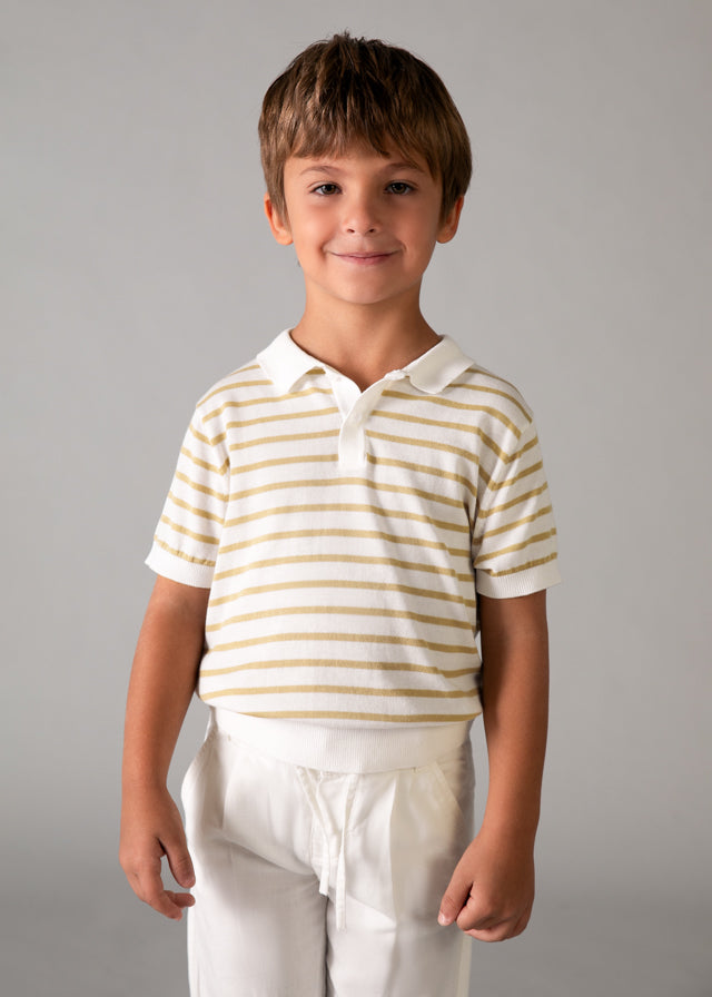 3106 Mayoral Soft Knitted Poloshirt