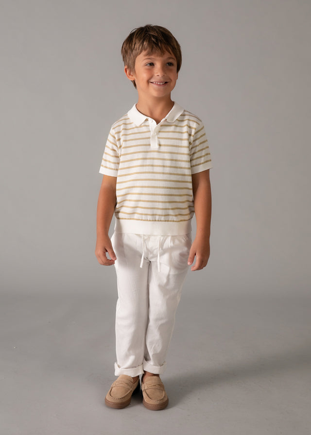 3106 Mayoral Soft Knitted Poloshirt