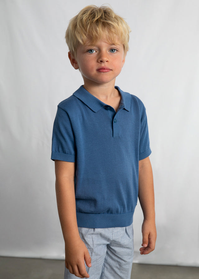 3106 Mayoral Soft Knitted Poloshirt