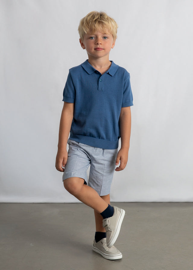 3106 Mayoral Soft Knitted Poloshirt