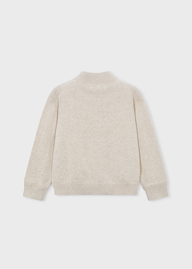 3382 Mayoral Knitted Zip Cardigan